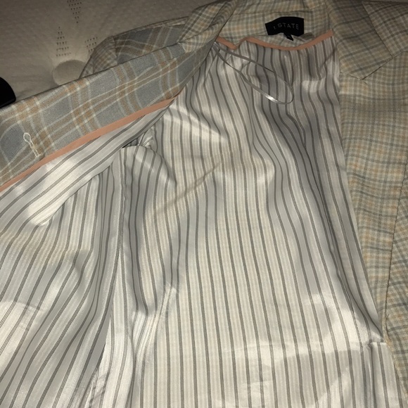 1. state mixed-plaid blazer - Picture 6 of 7
